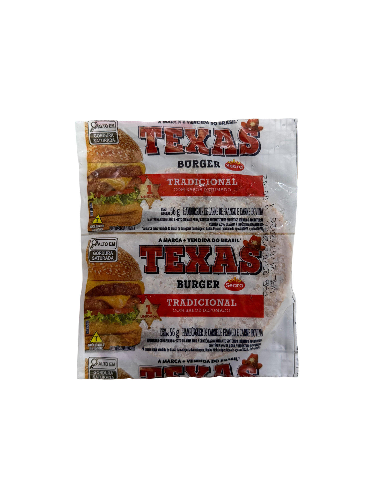 Hambúrguer Misto Texas Burguer 56g