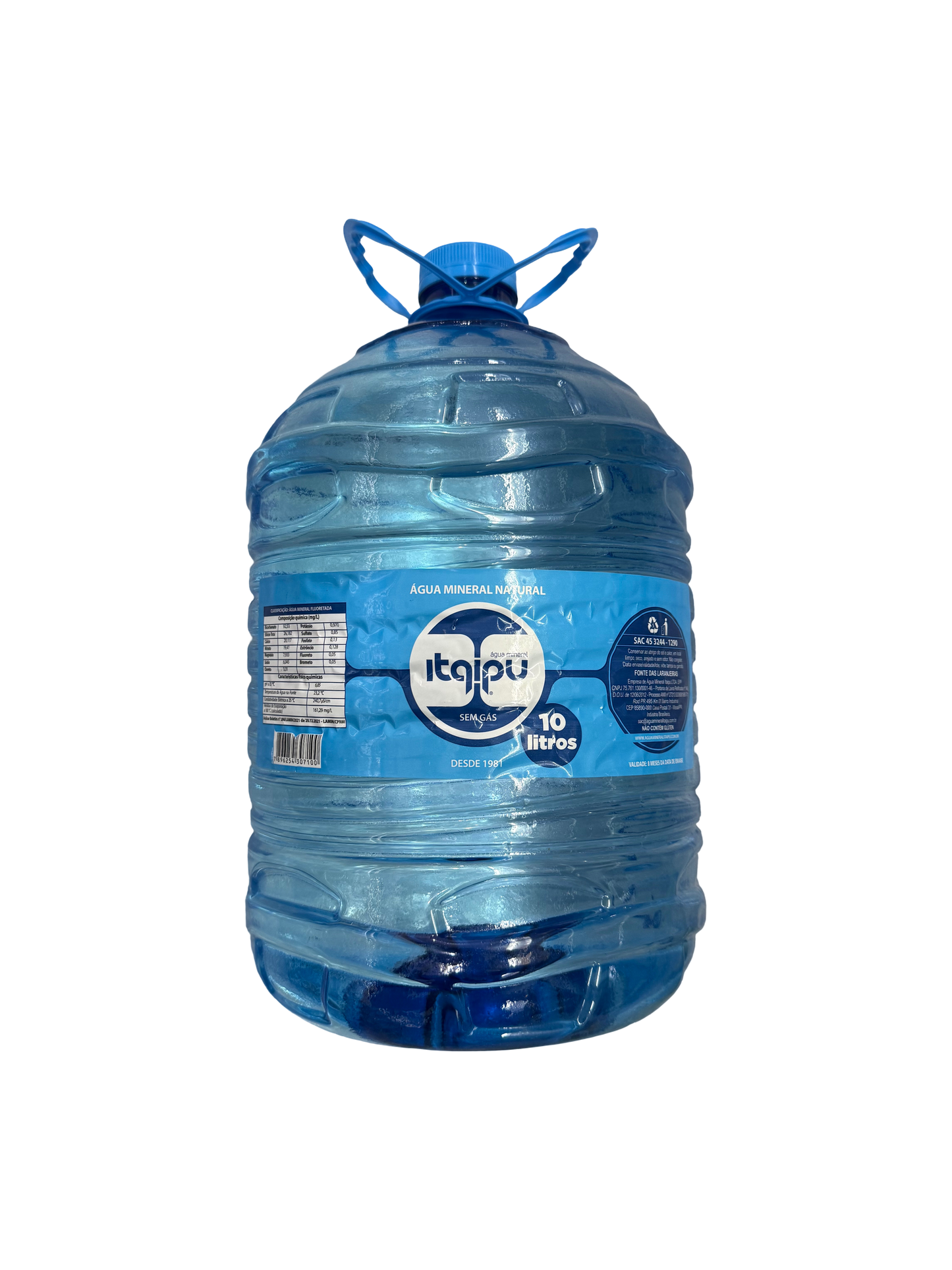 Água mineral Itaipu 10L S/Gas