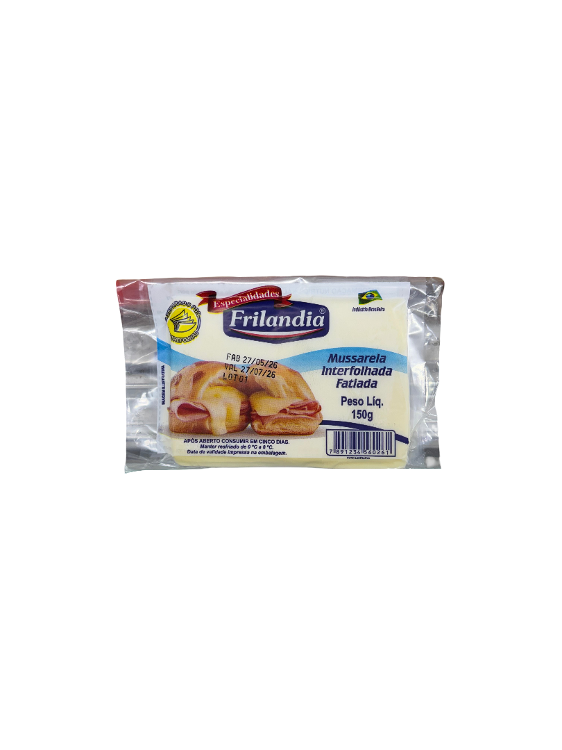 Queijo Mussarela Frilândia 150g