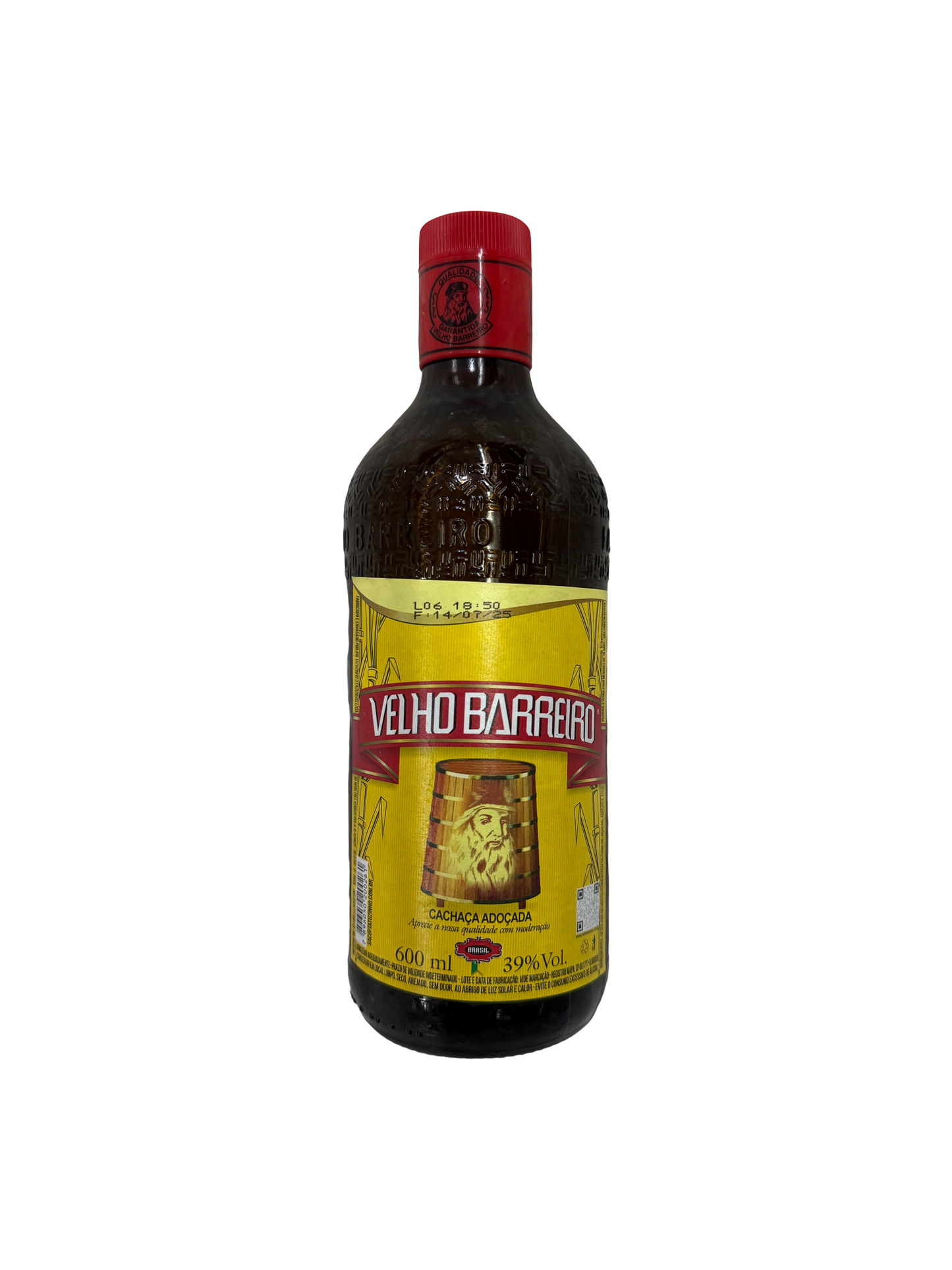 Cachaça V. Barreiro 600 ml