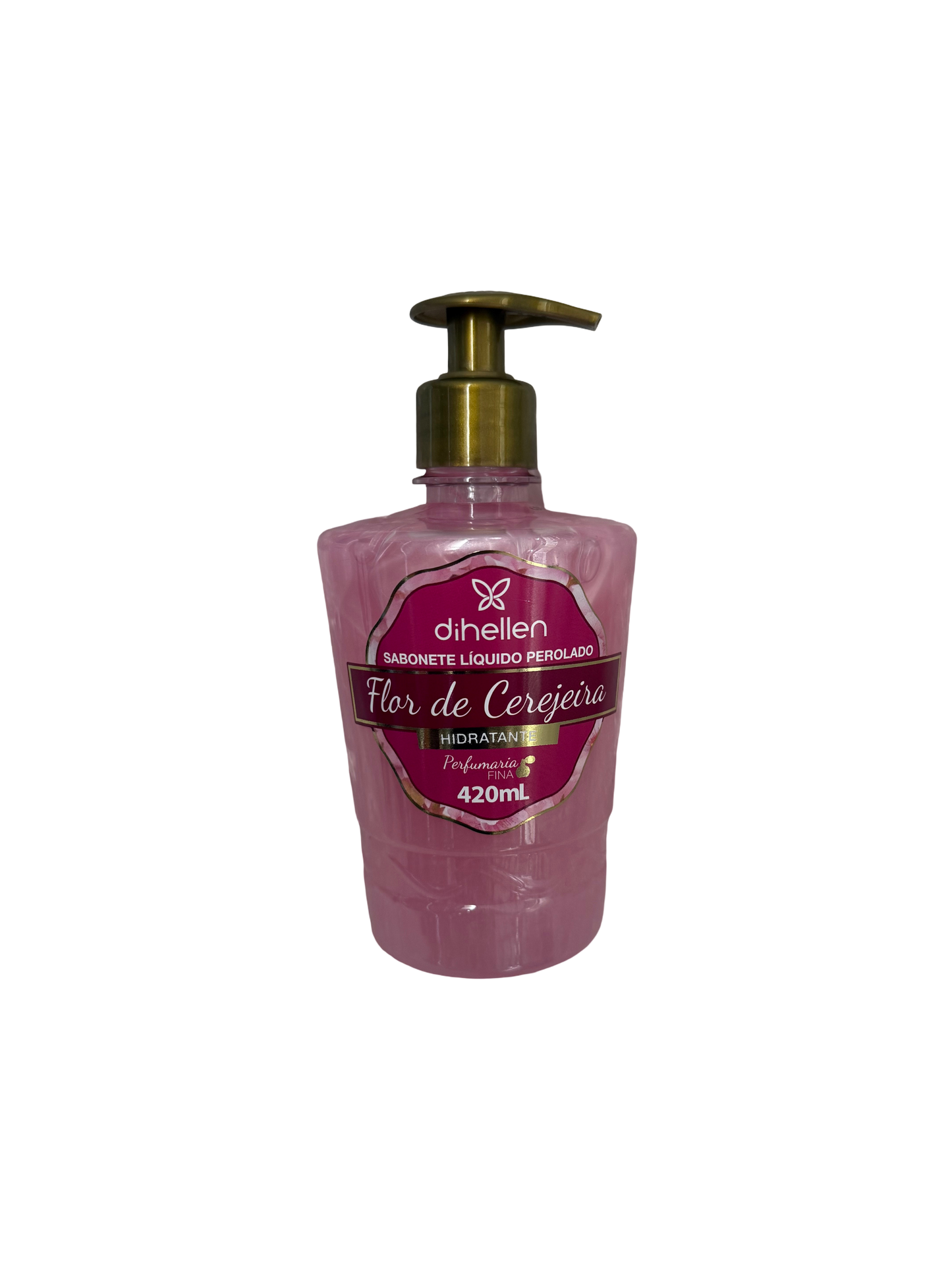 Sabonete LIQ dilhellen 420 ml Flor de cerejer