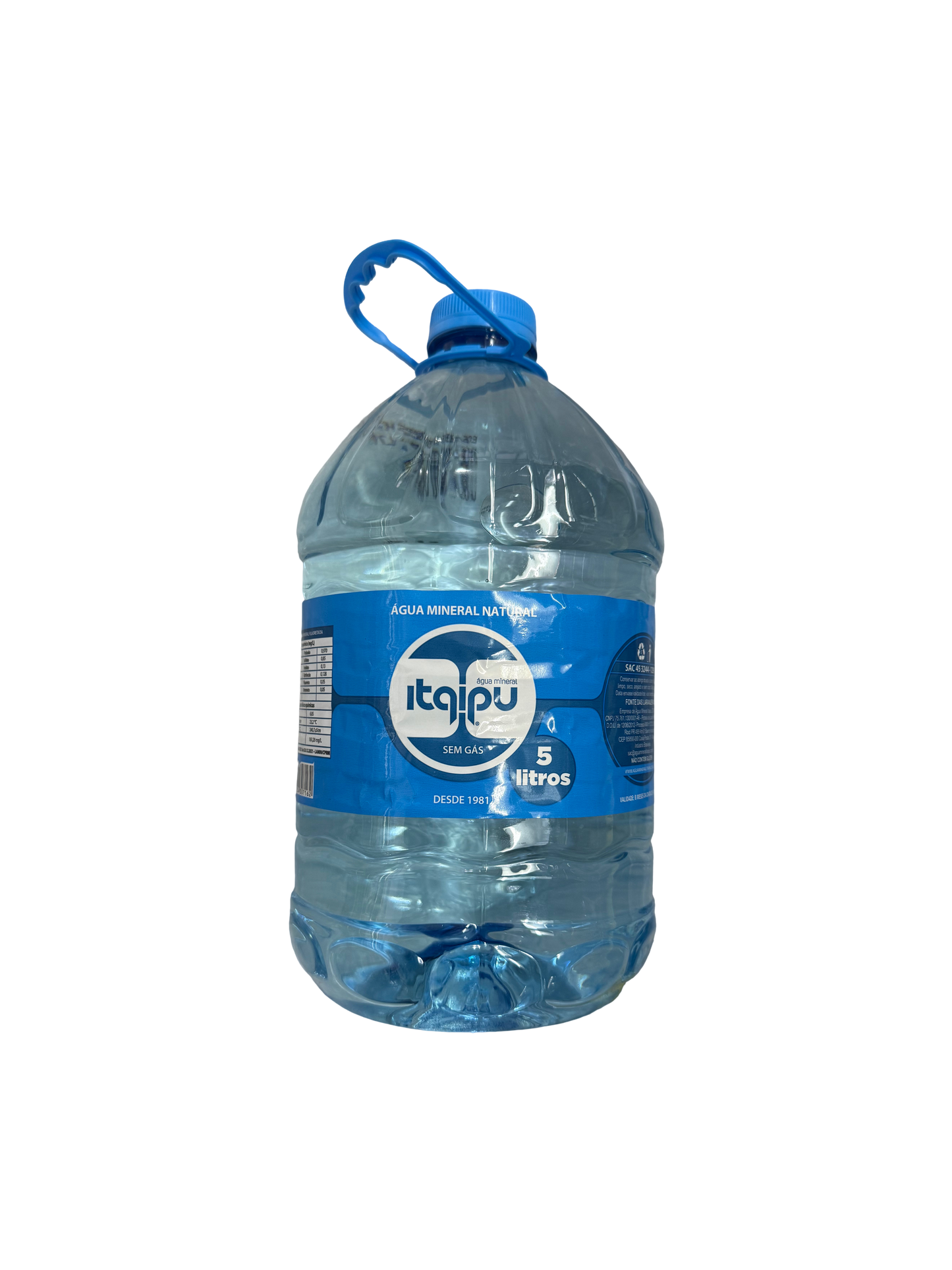 Água mineral Itaipu 5L S/Gas