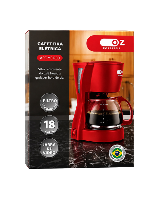 Cafeteria Elétrica Oz Red 18l