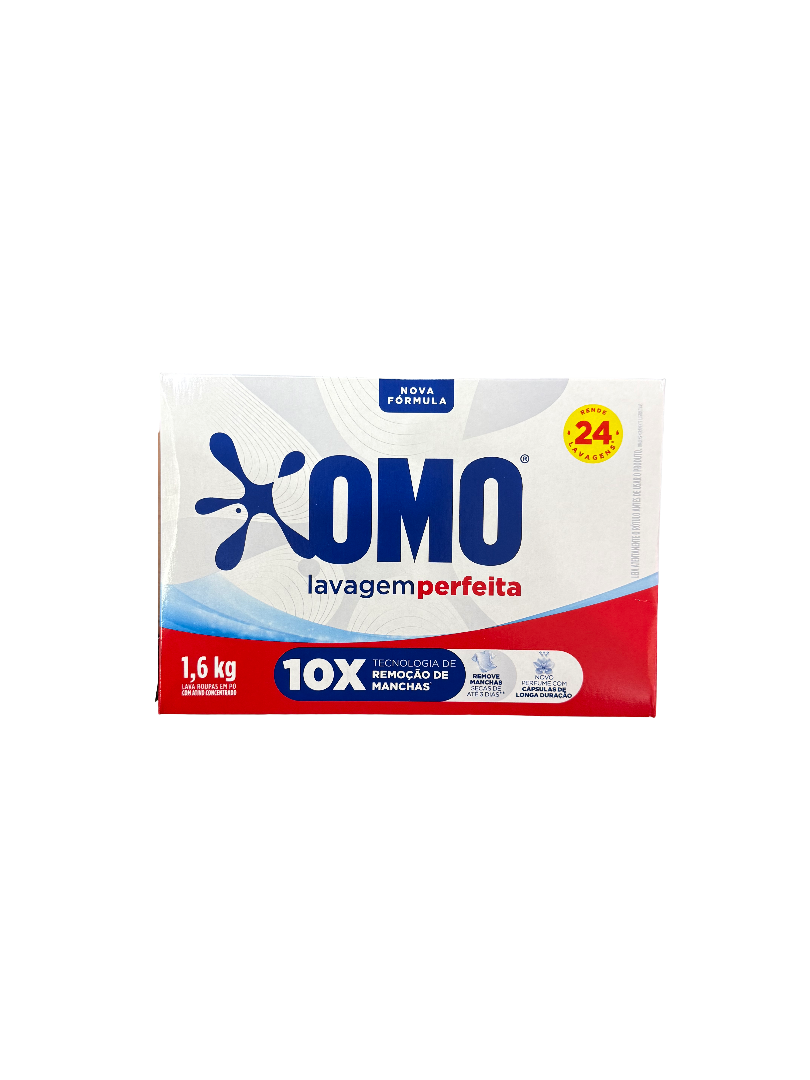 Lava Roupas Omo 1,6kg
