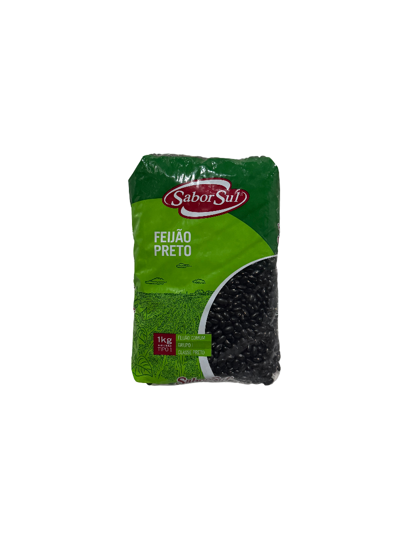 Feijão Preto Sabor Sul 1Kg