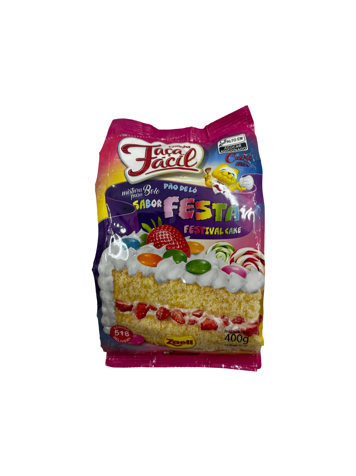 Mistura para Bolo Faça Fácil 400g
