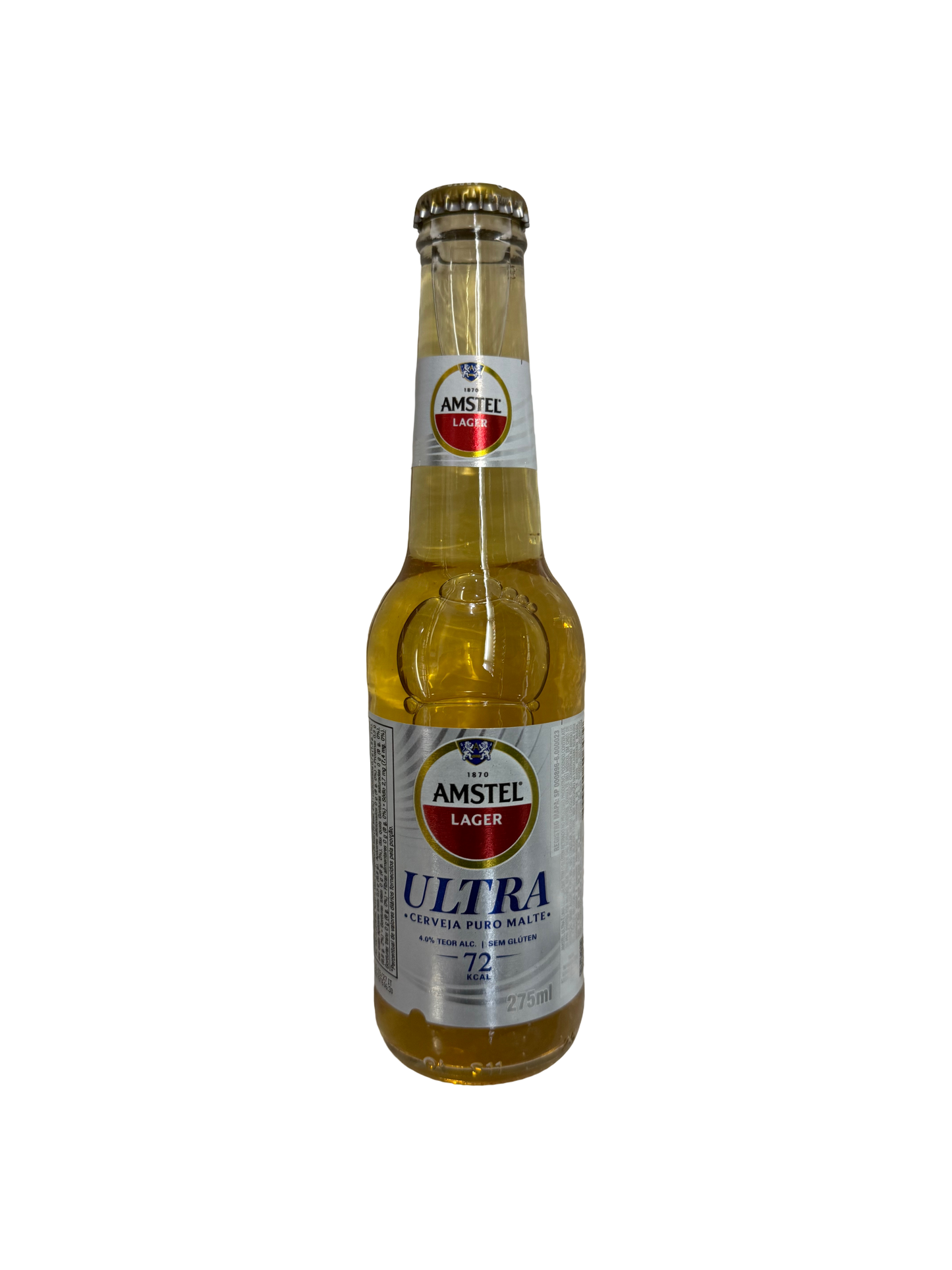 Cerveja Long Amstel Ultra 275ml